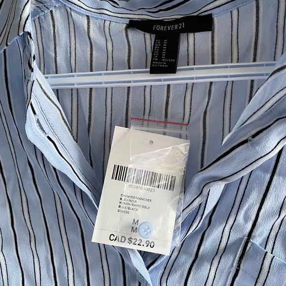 Cropped-top blouse forever 21 never worn - Picture 2 of 3